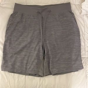 Lululemon Small 7” THE Short Liner Light Grey